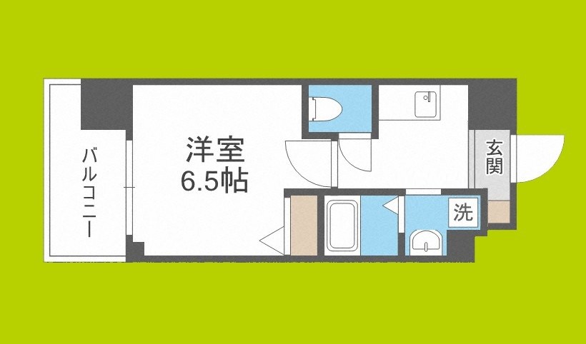 S-FORT難波西 間取り