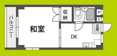 シャトー背戸口 間取り