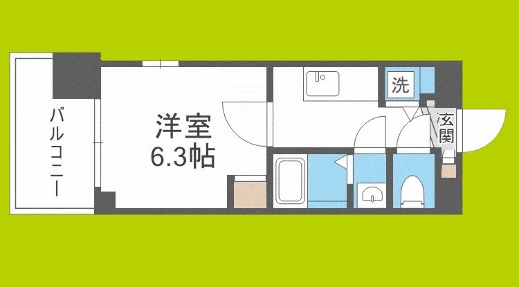 La Douceur桜川 間取り