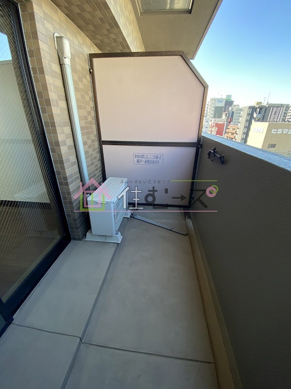 ユニーブル靭公園 ベランダ