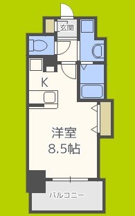 ラグゼ江戸堀 間取り