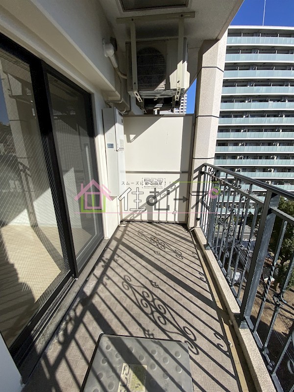 ラグゼ江戸堀 ベランダ