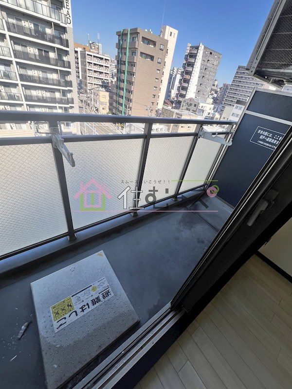 グランパシフィック桜川南 ベランダ