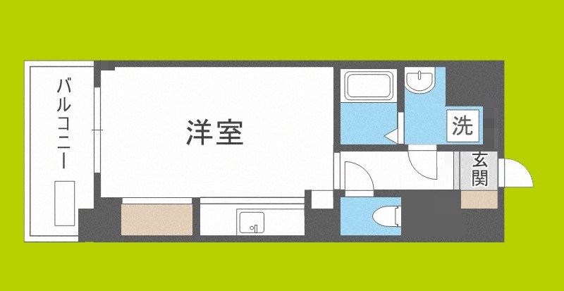 ジュネーゼグラン上本町 間取り