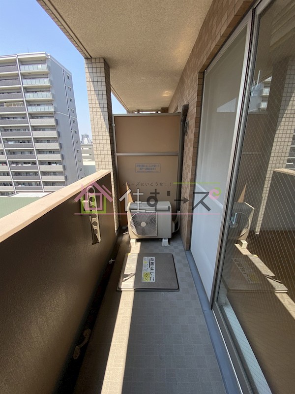 ジュネーゼグラン上本町 ベランダ