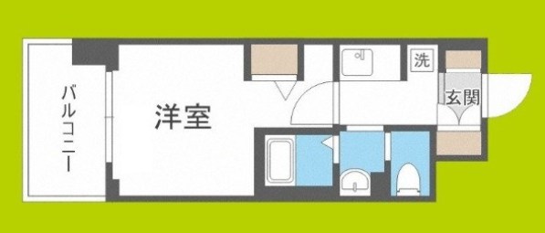 エステムコート難波Vブロード 間取り