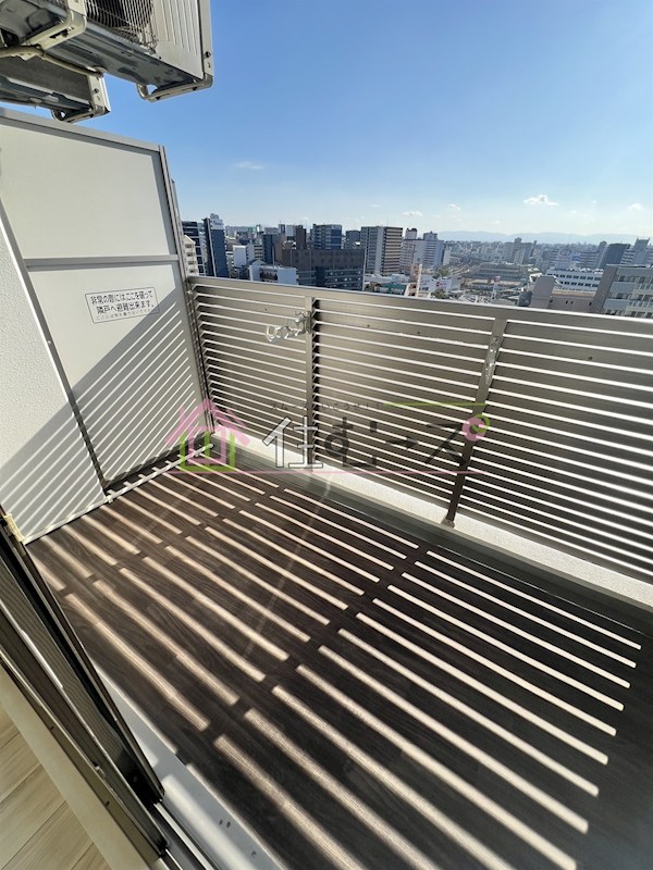 エステムコート難波Vブロード ベランダ
