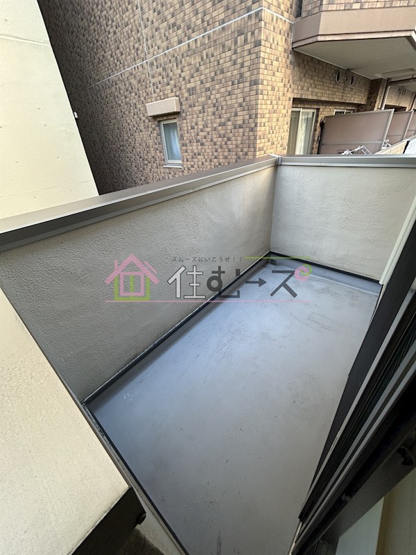 西天満５丁目貸家 ベランダ