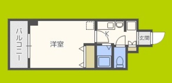 ラナップスクエア阿波座 間取り