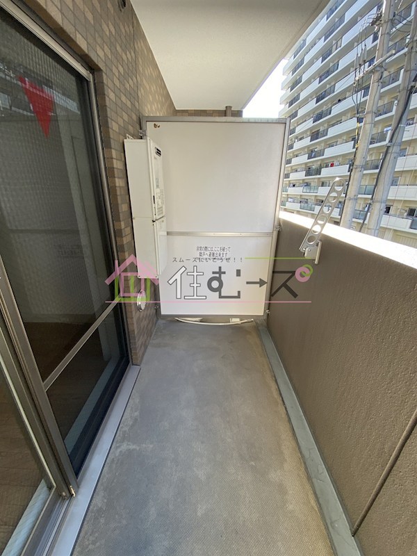 ラナップスクエア阿波座 ベランダ