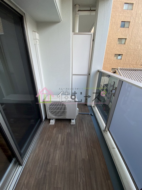 アスヴェル阿波座BLUE　EARTH ベランダ