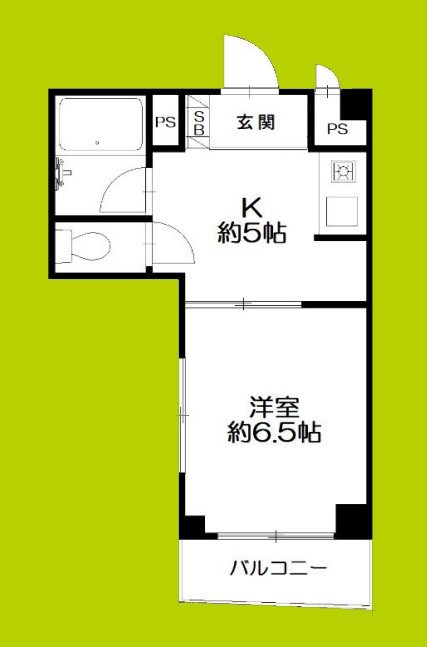 マンションタワーサイド 間取り