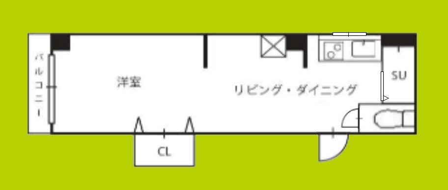 ハイツフルネス 間取り