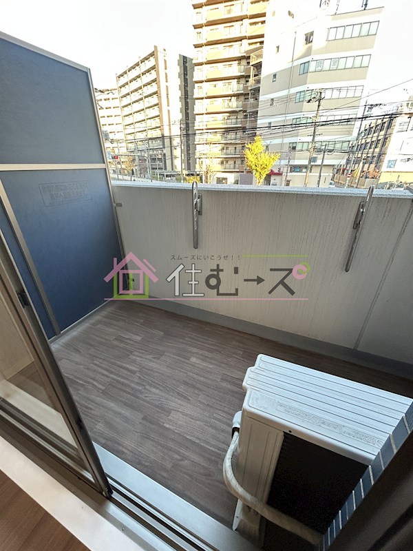 プレサンス梅田北ディア ベランダ