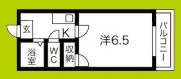 ラパンジール九条Ⅱ 間取り