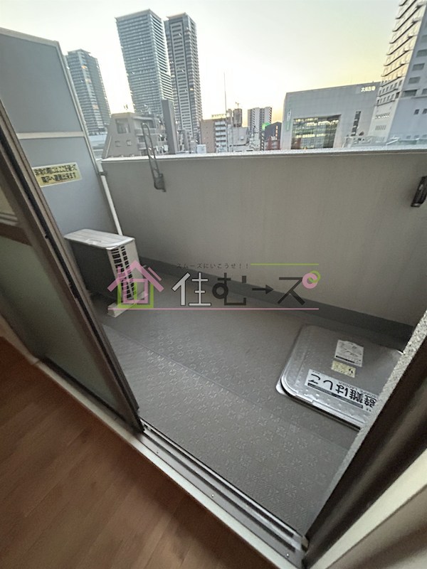 エスリード新梅田 ベランダ