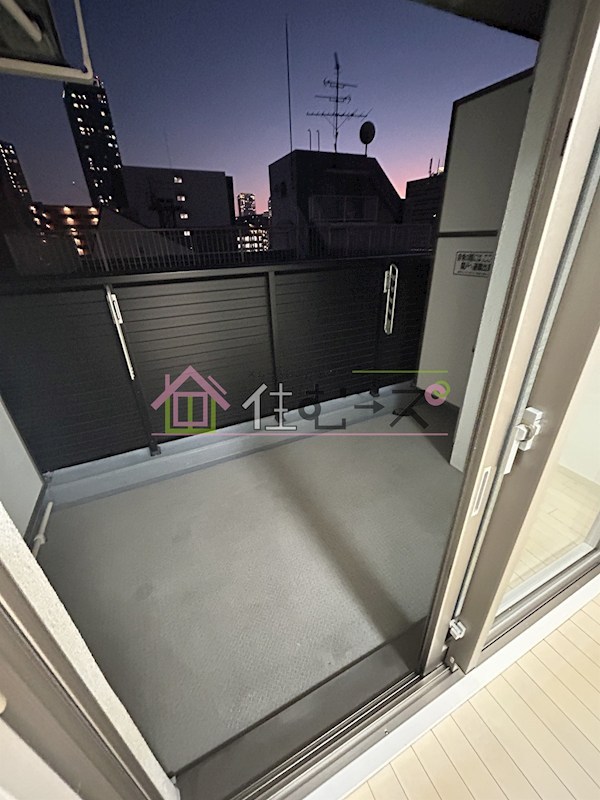 エステムコート梅田・天神橋Ⅱグラシオ ベランダ