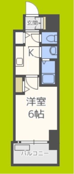 ファステート大阪ドームシティ 間取り