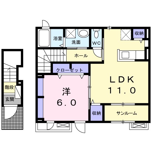 リアーレ丑寅 間取り