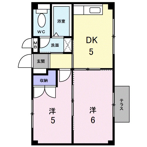 ハイツパル 間取り
