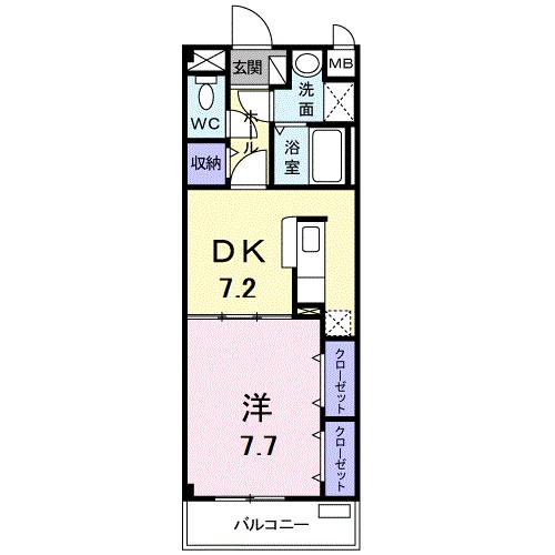 ＳｕｎＣｌａｉｒＹｏｓｈｉｎｏ 間取り