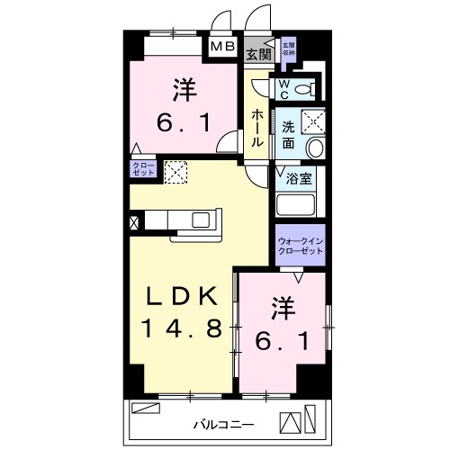 アルンドーインディカ　茨木 間取り
