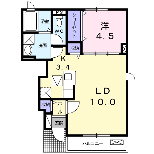 ピュア　メゾン 間取り