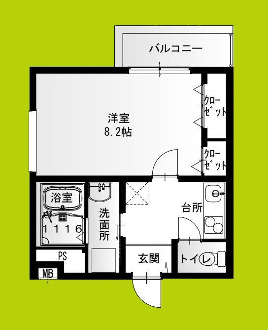 フジパレス宝塚光明町 間取り