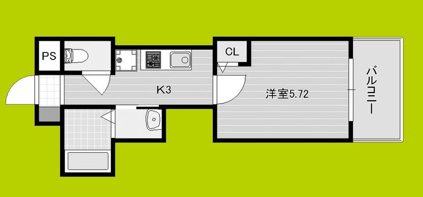 グランパシフィック玉出 間取り