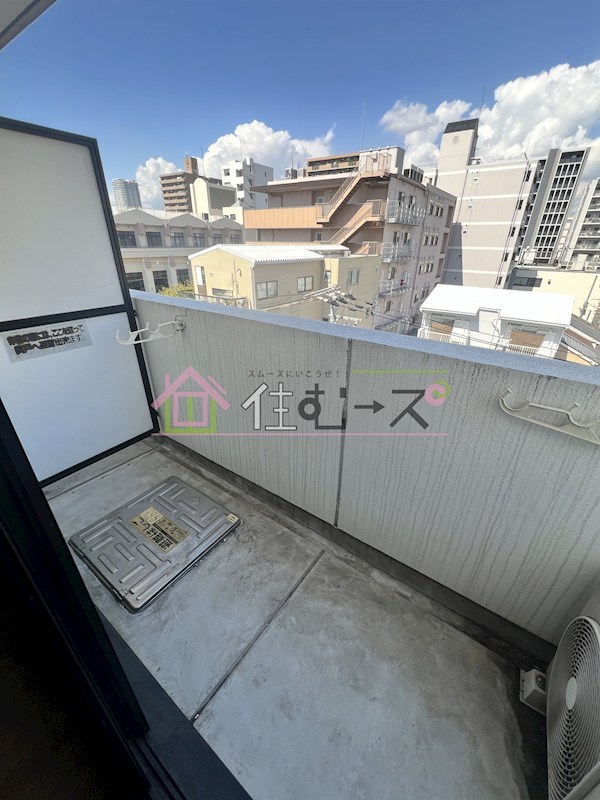 ラ・フォーレ都島本通Ⅱ ベランダ