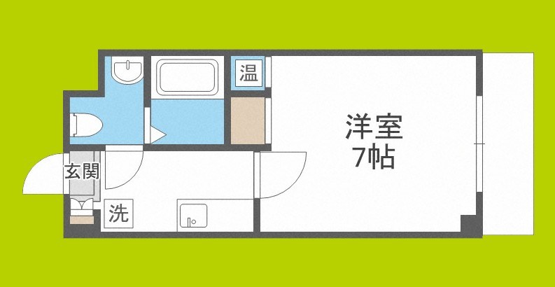 ラ・フォーレ都島本通Ⅰ 間取り