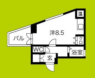 BL2緑橋駅前 間取り