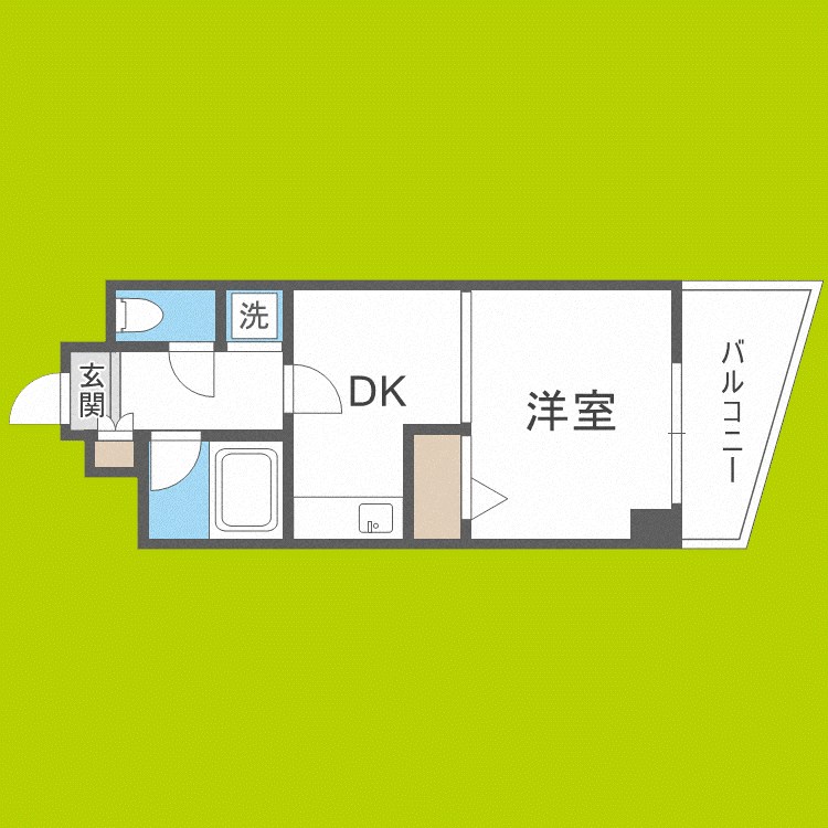 マンションSGI真田山 間取り