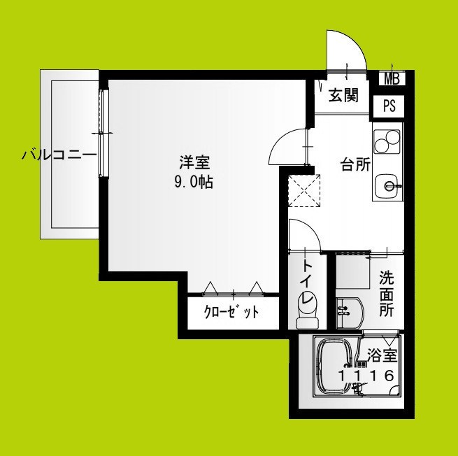 フジパレス宝塚光明町 間取り