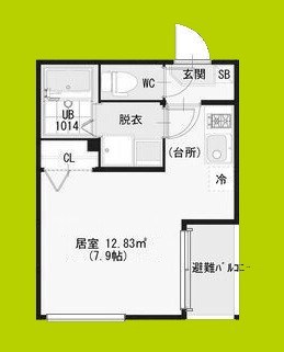ハーモニーテラス小路Ⅱ 間取り