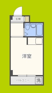 シティハイツ桃谷 間取り