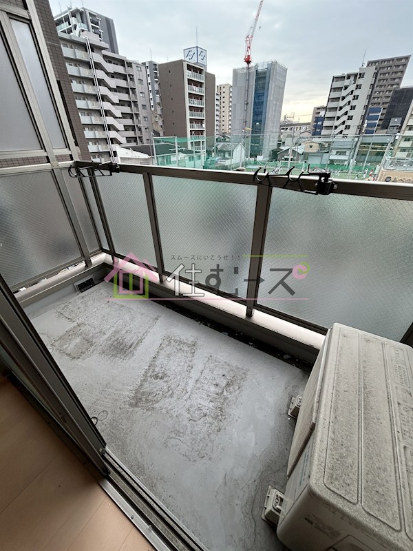 コラボ天王寺 ベランダ