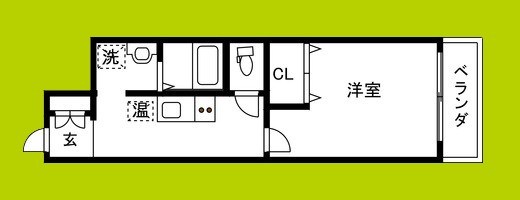 みおつくし天王寺南 間取り