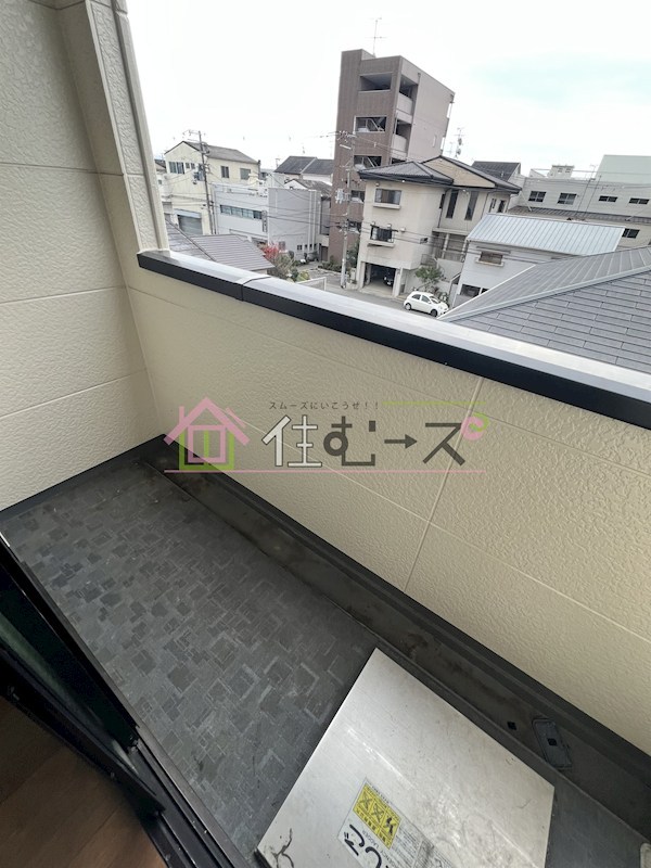 ルミエール　巽 ベランダ