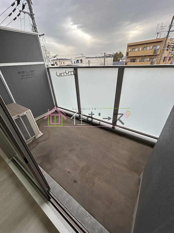 ラクラス阿倍野元町 ベランダ