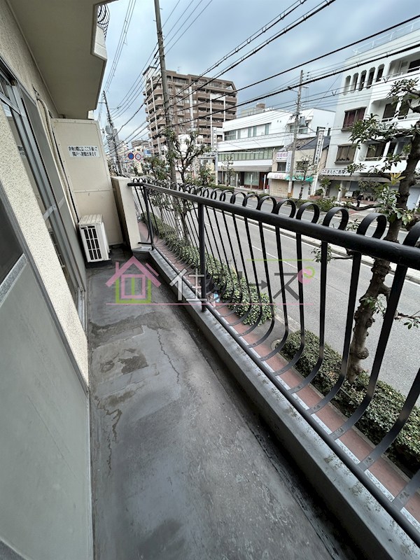 谷澤マンション ベランダ