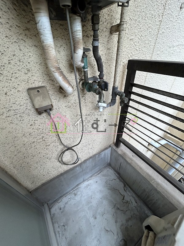 ハイツ椿 ベランダ