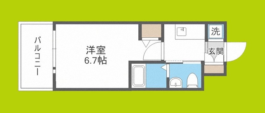 ラクラス阿倍野元町 間取り