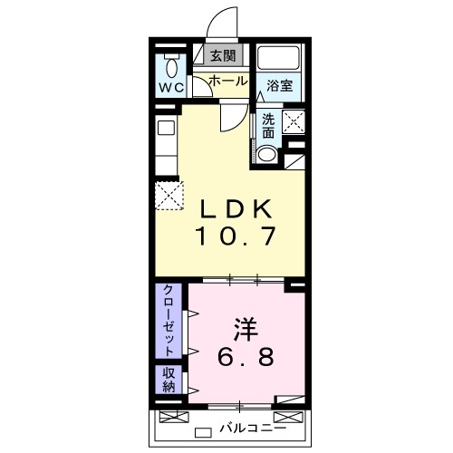 Ｇ－ＳＱＵＡＲＥ 間取り