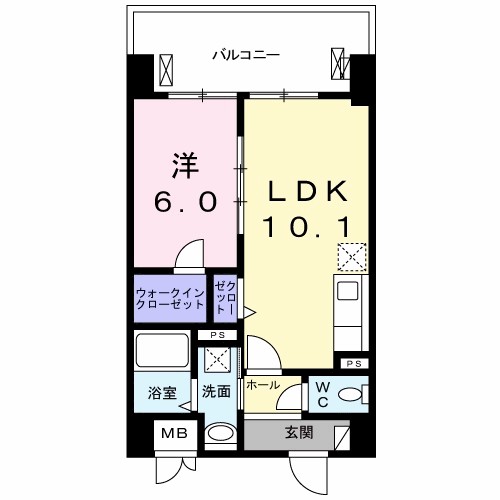 ヴァンヴェール森の宮 間取り
