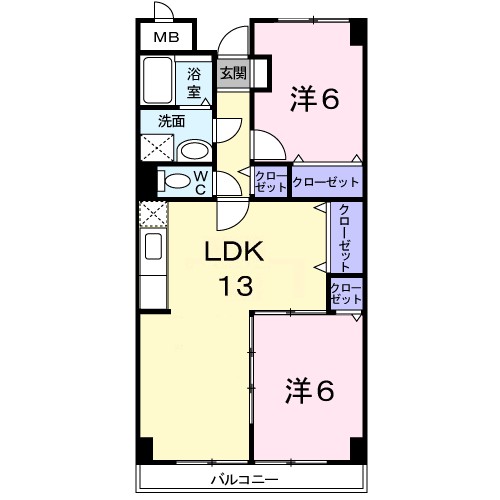 ラ・プルミエール 間取り