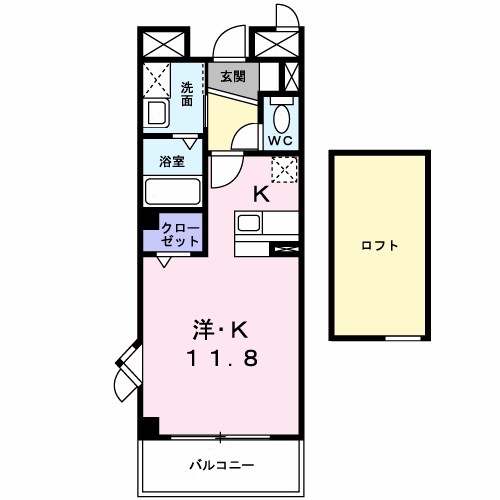 メゾン　ド　グラース　Ｎ 間取り