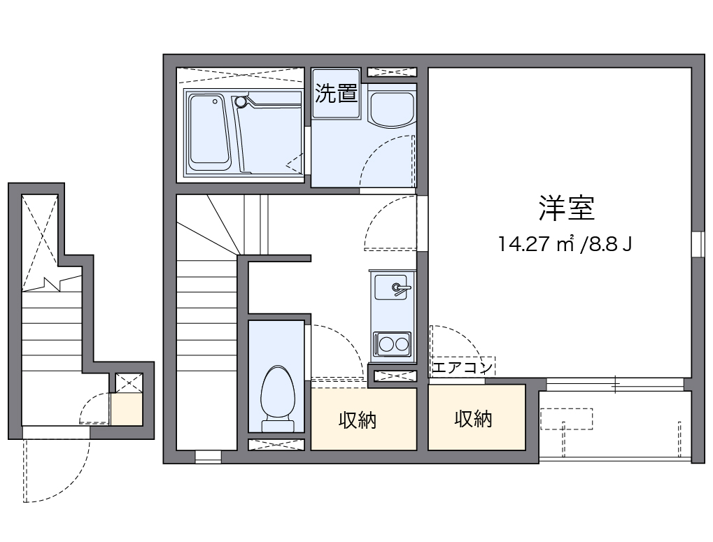 レオネクストかぐや 間取り