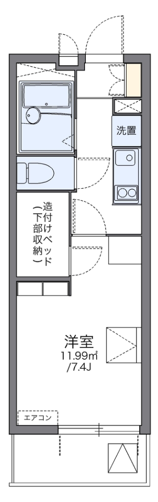 レオパレスのぞみ 間取り