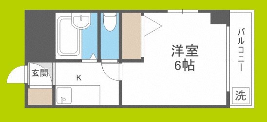 天満グリーン土井マンション 間取り